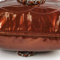 Deal of The Week  - Chanel Large Metallic Patent Tote Bronze 12 Series