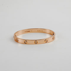 Cartier Love Bracelet Rose Gold 16