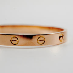 Cartier Love Bracelet Rose Gold 16