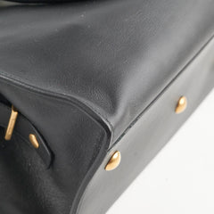 Saint Laurent Small Classis Y Cabas Bag Black