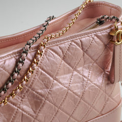 Chanel Gabrielle Large Iridescent Light Pink 19S