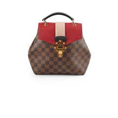 Louis Vuitton Clapton Backpack Damier Ebene Pink