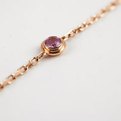 Cartier Pink Gold Sapphire Bracelet