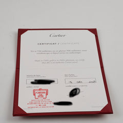 Cartier Pink Gold Sapphire Bracelet