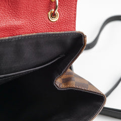 Louis Vuitton Clapton Backpack Damier Ebene Pink