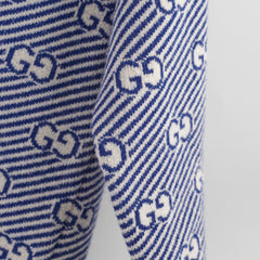 Gucci Sweater Blue/White Girls Size Size 8
