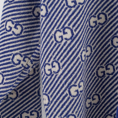 Gucci Sweater Blue/White Girls Size Size 8