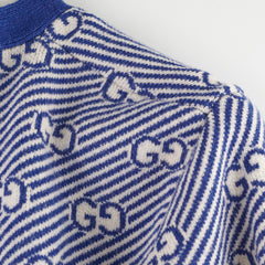 Gucci Sweater Blue/White Girls Size Size 8