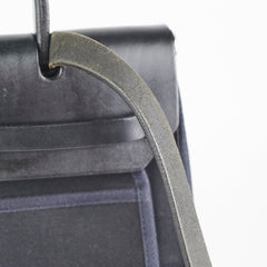 Hermes Herbag 31 Black Square G Stamp