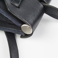 Hermes Herbag 31 Black Square G Stamp