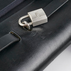 Hermes Herbag 31 Black Square G Stamp