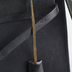 Hermes Herbag 31 Black Square G Stamp