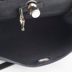 Hermes Herbag 31 Black Square G Stamp