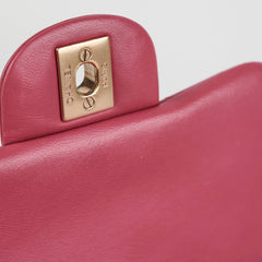 Chanel Mini Classic Lambskin Pink