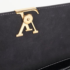 Louis Vuitton Louise Black Patent Clutch