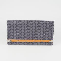 Goyard Monte Carlo Clutch Grey