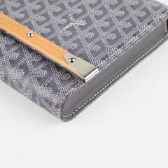 Goyard Monte Carlo Clutch Grey