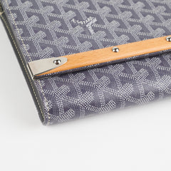 Goyard Monte Carlo Clutch Grey