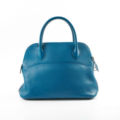 Hermes Bolide 31 Vert Bosphore Clemence G Square