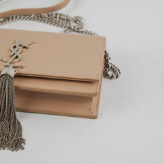 Saint Laurent Kate Tassel Beige Small