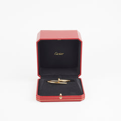 Cartier Just Eun Clou JUC Size 16 Yellow Gold Bracelet