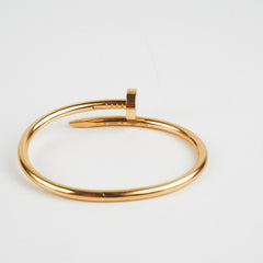 Cartier Just un Clou JUC Size 16 Yellow Gold Bracelet 2021