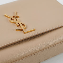 Saint Laurent Medium Kate Beige