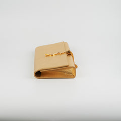 Saint Laurent Kate Tassel Gold Clutch