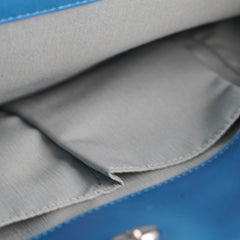 Dior Cannage Leather Shopping Tote Blue