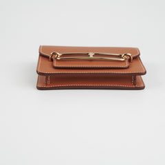 ITEM 37 - Hermes Roulis Slim Compact Gold Evercolour - B Stamp