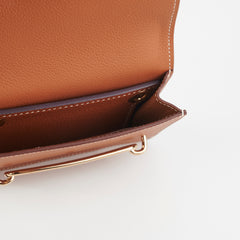 ITEM 37 - Hermes Roulis Slim Compact Gold Evercolour - B Stamp