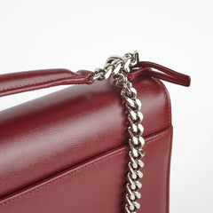 Saint Laurent Sunset Medium Burgundy