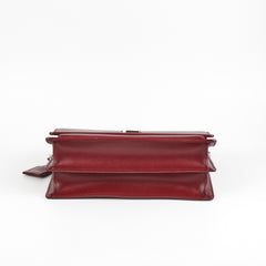 Saint Laurent Sunset Medium Burgundy