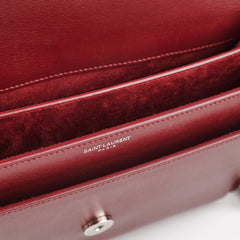 Saint Laurent Sunset Medium Burgundy