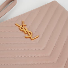 Saint Laurent Pink Cassandre Pouch