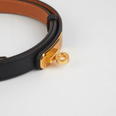 Hermes Kelly 18 Pocket Belt Noir