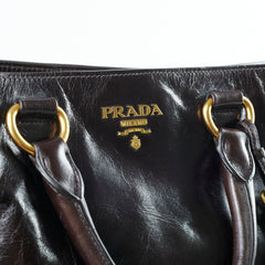 Prada Large Leather Tote