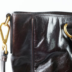 Prada Large Leather Tote