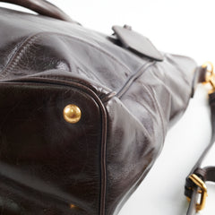 Prada Large Leather Tote