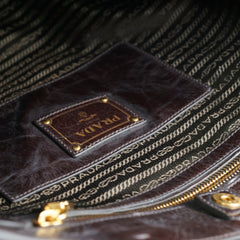 Prada Large Leather Tote