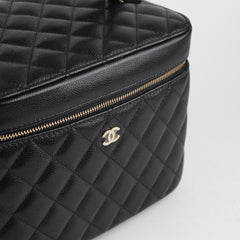 Chanel Vanity Caviar Black