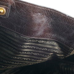 Prada Large Leather Tote