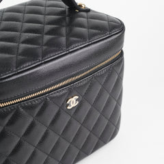 Chanel Vanity Caviar Black
