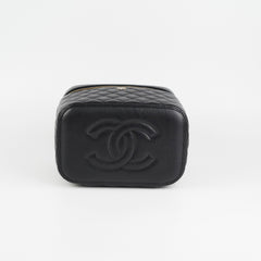 Chanel Vanity Caviar Black