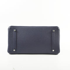 Hermes Birkin 35 Navy Blue T Stamp (2015)