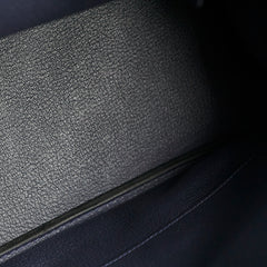 Hermes Birkin 35 Navy Blue T Stamp (2015)