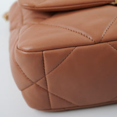 Chanel 19 Small Caramel - Microchip