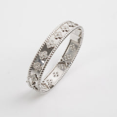 Van Cleef & Arpels Perlée Clover Bracelet 18k Diamonds size Small