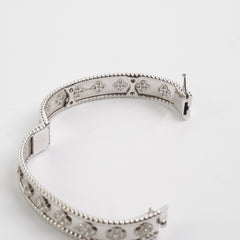 Van Cleef & Arpels Perlée Clover Bracelet 18k Diamonds size Small