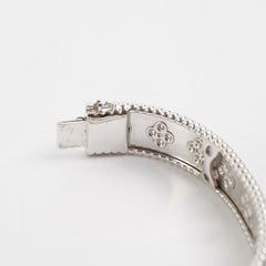 Van Cleef & Arpels Perlée Clover Bracelet 18k Diamonds size Small